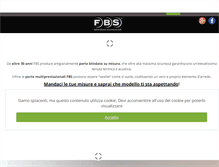 Tablet Screenshot of fbsblindate.it